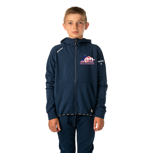 West Elk Wolverines Bauer Team Fleece Zip Hoodie