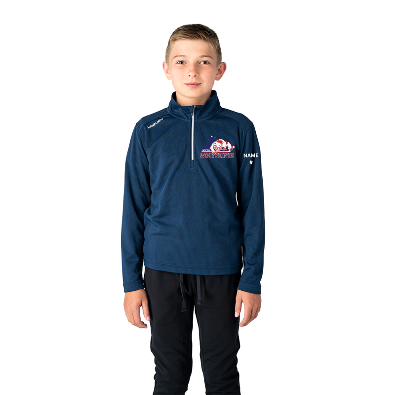 Load image into Gallery viewer, West Elk Wolverines Bauer Team Performance 1/4 Zip
