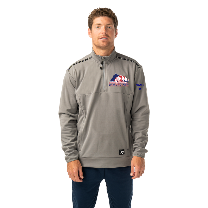 Load image into Gallery viewer, West Elk Wolverines Bauer Team Fleece 1/2 Zip
