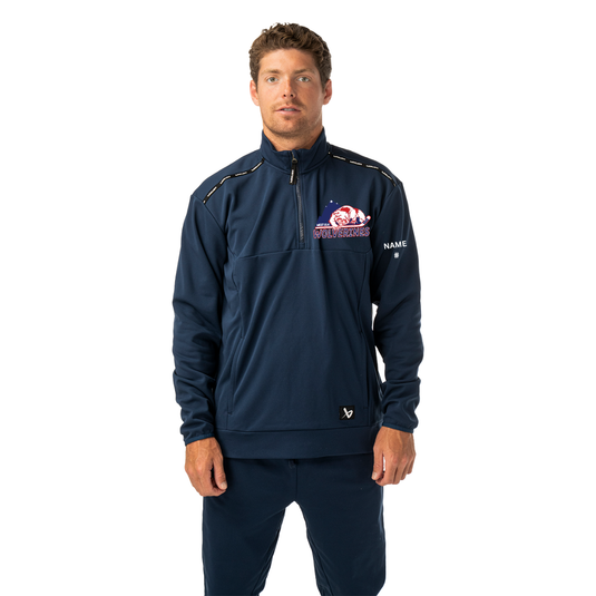 West Elk Wolverines Bauer Team Fleece 1/2 Zip