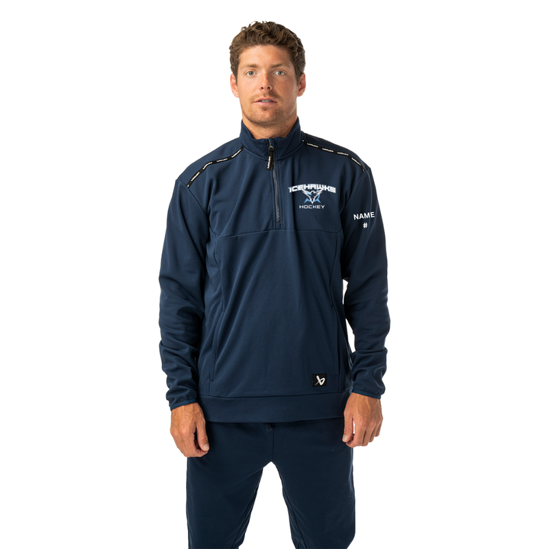 Load image into Gallery viewer, Icehawks Bauer Team Fleece 1/2 Zip
