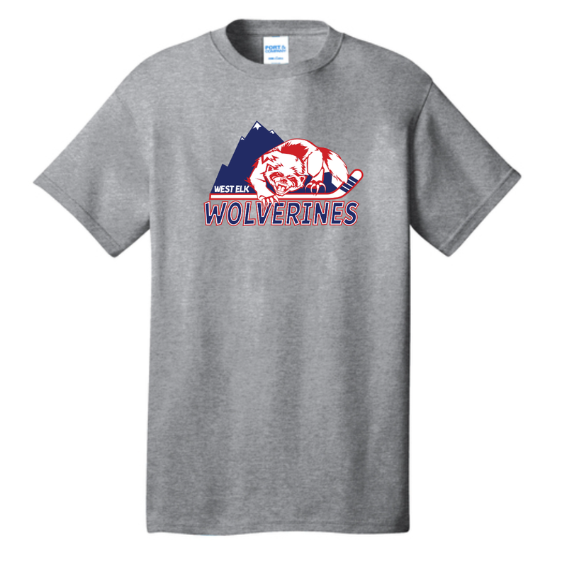 Load image into Gallery viewer, West Elk Wolverines Core Cotton Tee
