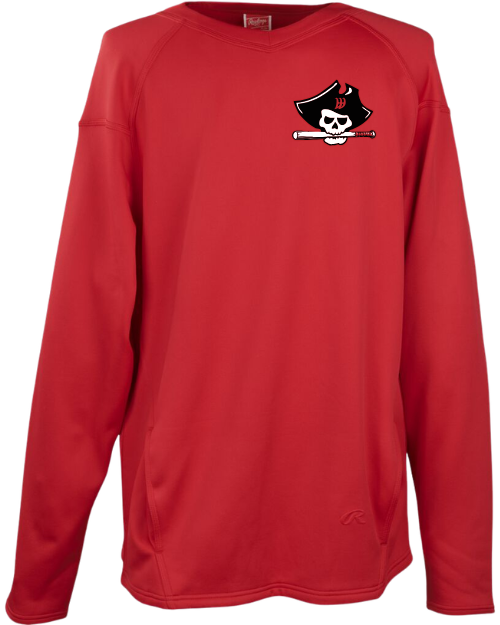 Wellesley Youth Baseball Rawlings Performance Dugout Fleece Pullover