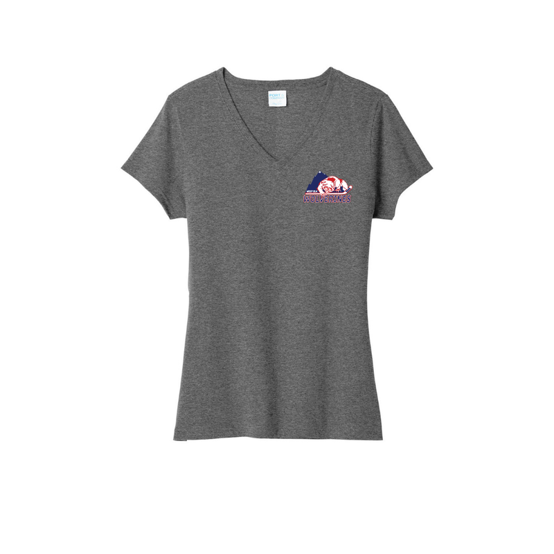 Load image into Gallery viewer, West Elk Wolverines Women's Tri-Blend V-Neck Tee
