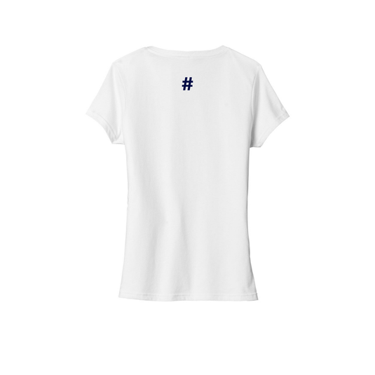 West Elk Wolverines Women's Tri-Blend V-Neck Tee