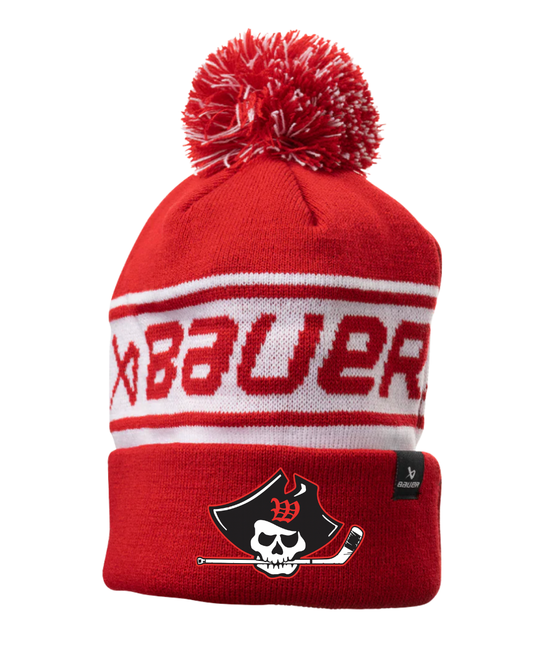 Wellesley Youth Hockey Bauer Team Ribbed Pom
