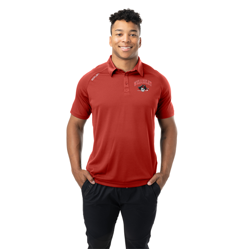 Load image into Gallery viewer, Wellesley Youth Hockey Bauer Team Polo
