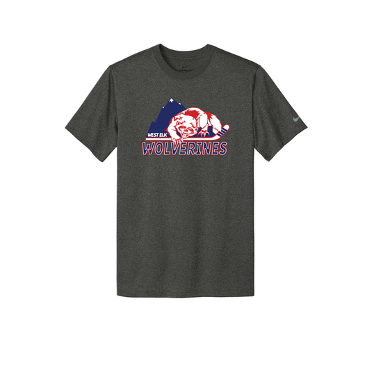 West Elk Wolverines Nike Swoosh Sleeve rLegend Tee