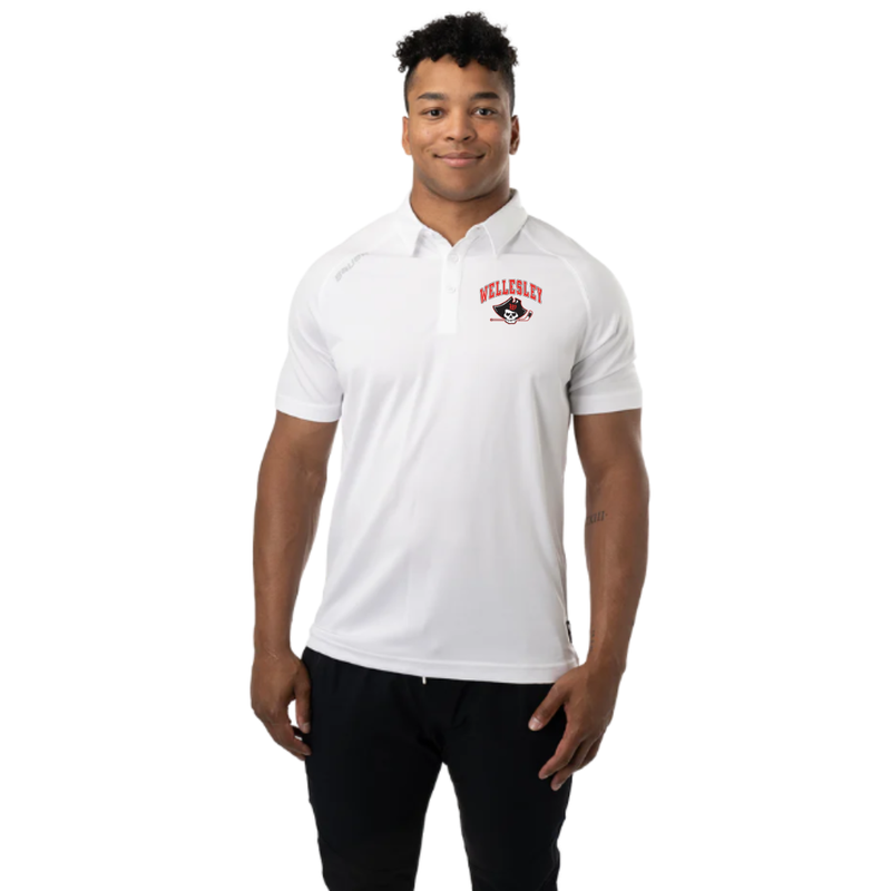 Load image into Gallery viewer, Wellesley Youth Hockey Bauer Team Polo
