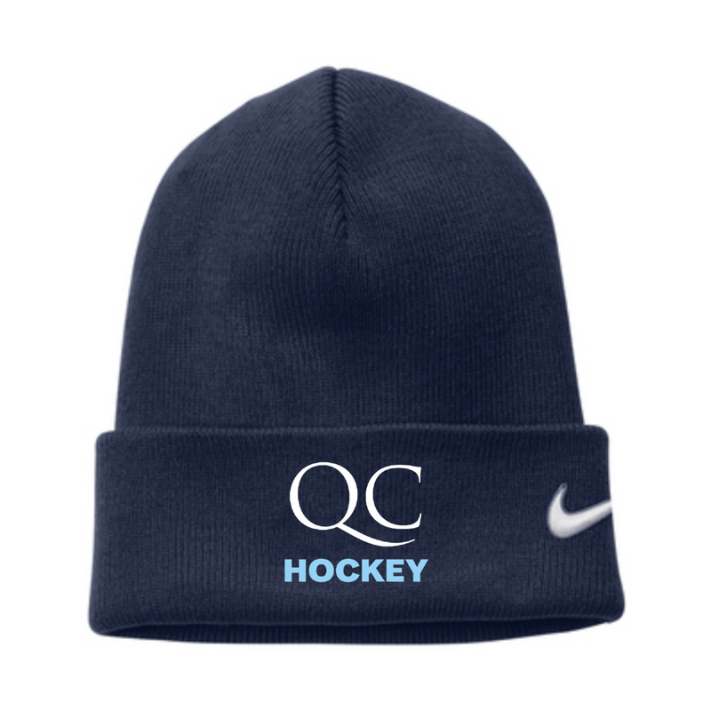 Load image into Gallery viewer, Quincy College Nike Team Cuffed Beanie
