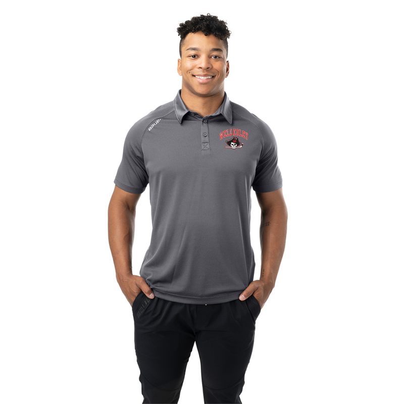 Load image into Gallery viewer, Wellesley Youth Hockey Bauer Team Polo
