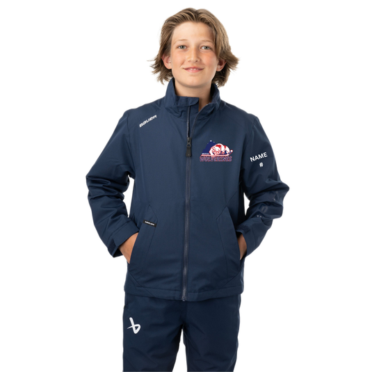 West Elk Wolverines Bauer Team Lightweight Jacket