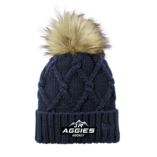 Jr Aggies New Era ® Faux Fur Pom Beanie - Sale!