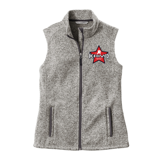 Krivo Hockey Women's Sweater Fleece Vest