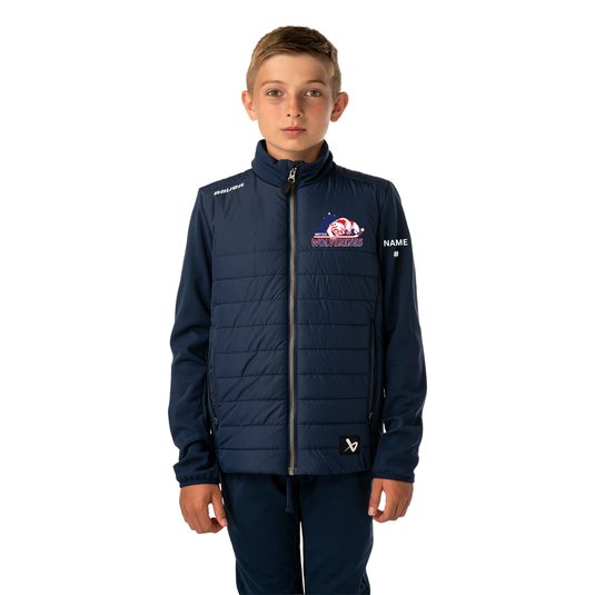 West Elk Wolverines Bauer Team Hybrid Jacket