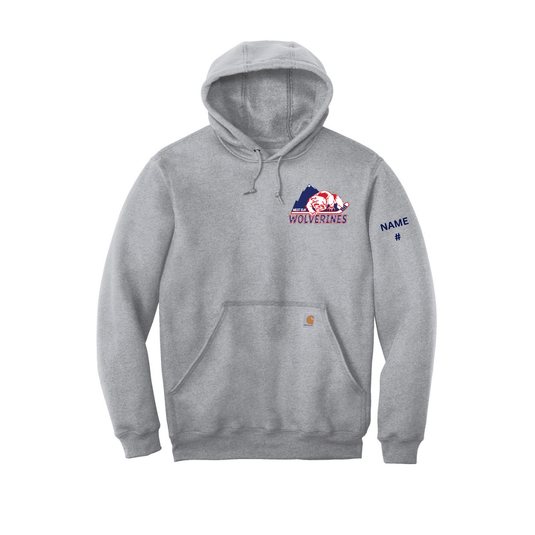 West Elk Wolverines Carhartt® Midweight Hooded Sweatshirt
