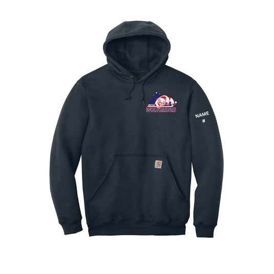 West Elk Wolverines Carhartt® Midweight Hooded Sweatshirt