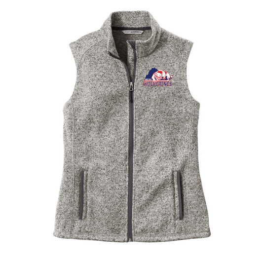 West Elk Wolverines Women's Sweater Fleece Vest