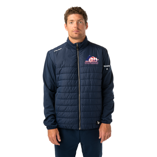 West Elk Wolverines Bauer Team Hybrid Jacket