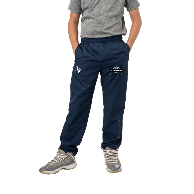 Load image into Gallery viewer, Jr Aggies Bauer Team Lightweight Warm Up Pants-Sale!
