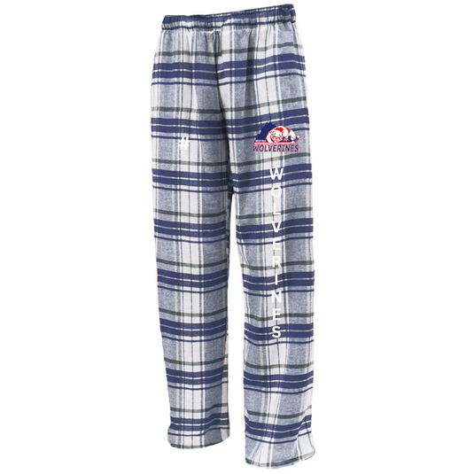 West Elk Wolverines Flannel Pants