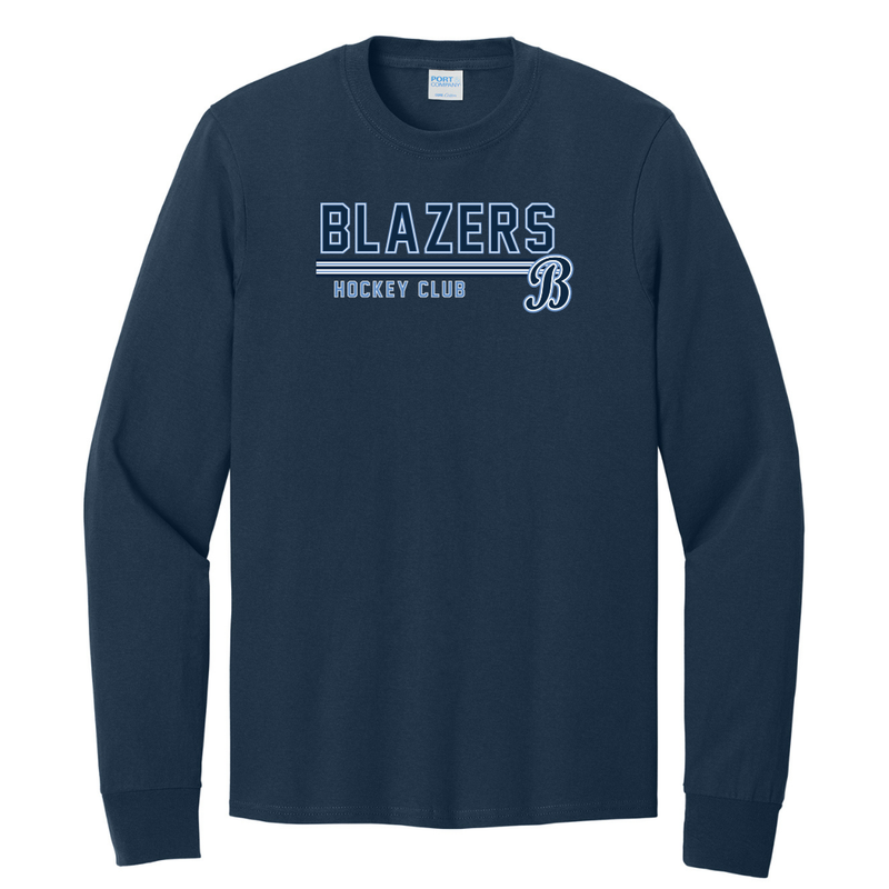 Load image into Gallery viewer, Boch Blazers Long Sleeve Core Cotton Tee
