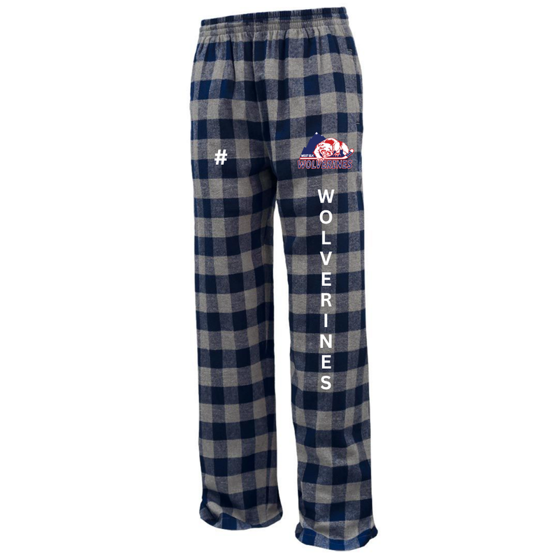 Load image into Gallery viewer, West Elk Wolverines Flannel Pants
