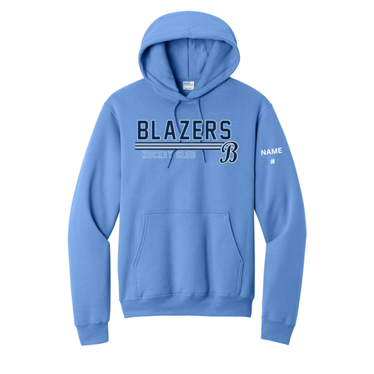 Boch Blazers Core Fleece Pullover Hooded Sweatshirt