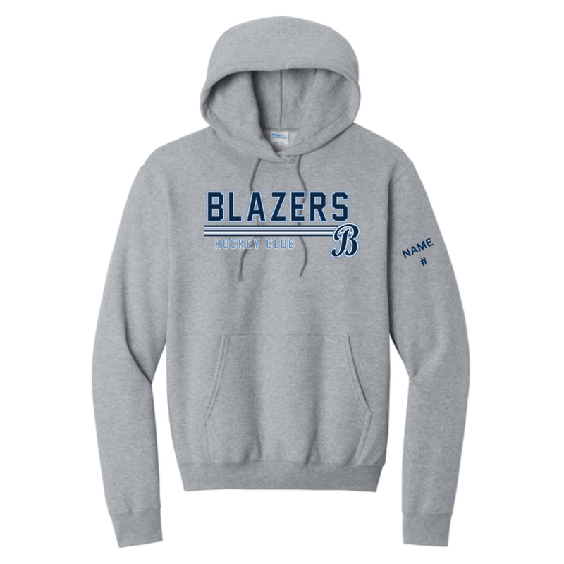 Load image into Gallery viewer, Boch Blazers Core Fleece Pullover Hooded Sweatshirt
