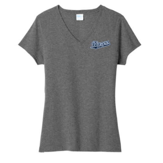 Boch Blazers Women's Tri-Blend V-Neck Tee