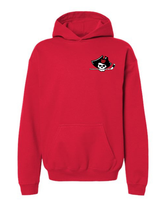 Wellesley Youth Hockey Red Gildan Hoodie Youth XL - Sale!