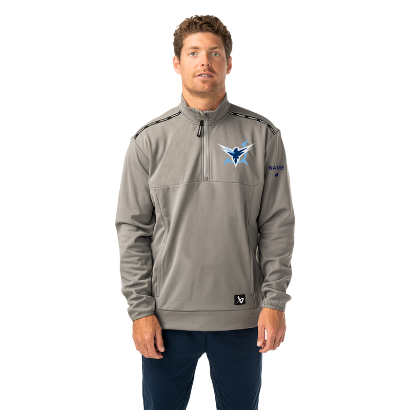 Load image into Gallery viewer, Icehawks Bauer Team Fleece 1/2 Zip
