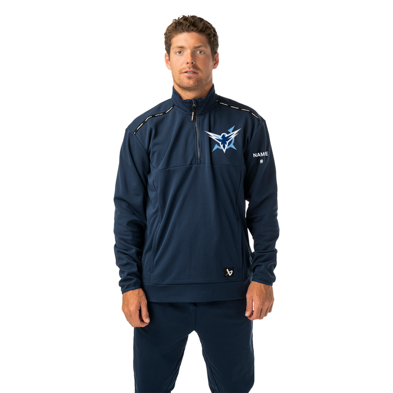 Load image into Gallery viewer, Icehawks Bauer Team Fleece 1/2 Zip

