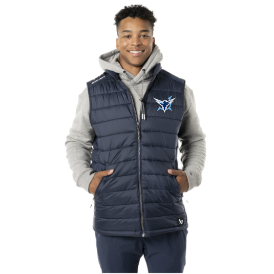 Icehawks Bauer Team Puffer Vest