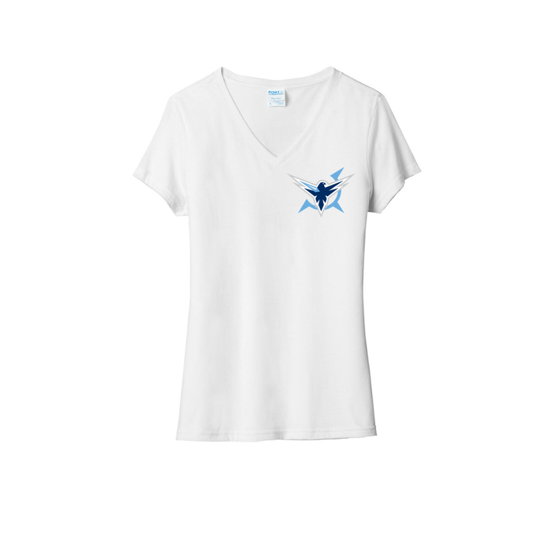 Load image into Gallery viewer, Icehawks Women's Tri-Blend V-Neck Tee
