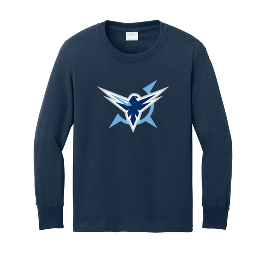 Icehawks Long Sleeve Core Cotton Tee