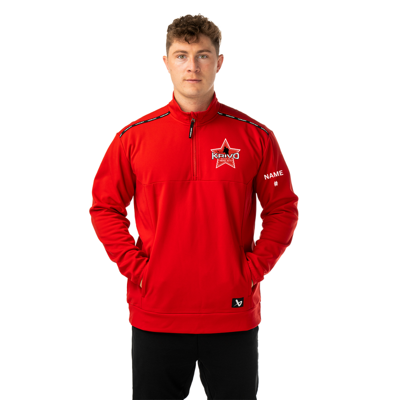Load image into Gallery viewer, Krivo Hockey Bauer Team Fleece 1/2 Zip
