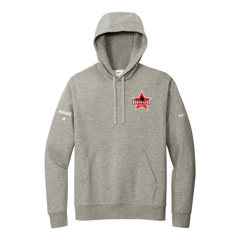 Load image into Gallery viewer, Krivo Hockey Nike Club Fleece Sleeve Swoosh Pullover Hoodie
