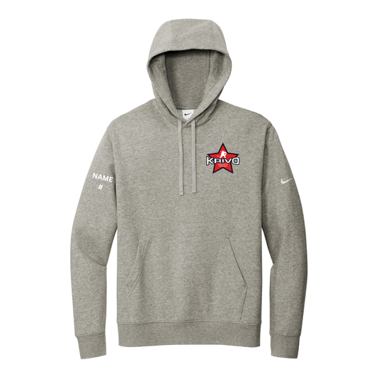 Krivo Hockey Nike Women's Club Fleece Sleeve Swoosh Pullover Hoodie