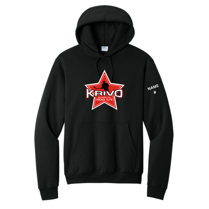 Load image into Gallery viewer, Krivo Hockey Core Fleece Pullover Hooded Sweatshirt
