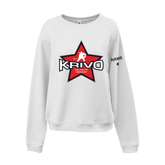 Krivo Hockey Women's Modern Cord Crew