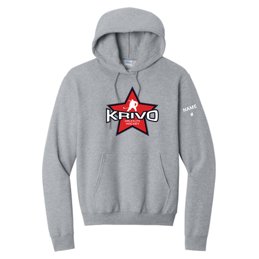 Krivo Hockey Core Fleece Pullover Hooded Sweatshirt
