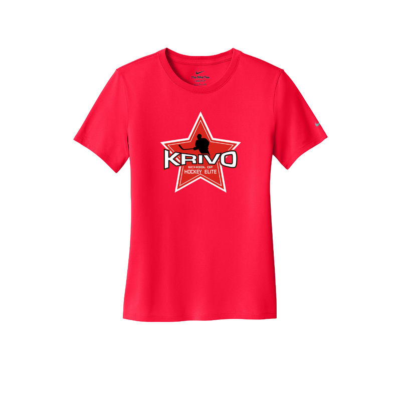 Load image into Gallery viewer, Krivo Hockey Nike Women's Swoosh Sleeve rLegend Tee
