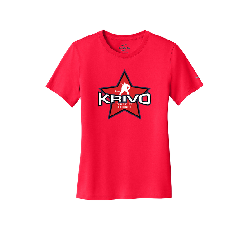 Load image into Gallery viewer, Krivo Hockey Nike Women's Swoosh Sleeve rLegend Tee
