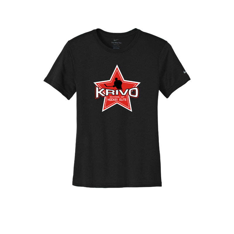 Load image into Gallery viewer, Krivo Hockey Nike Women's Swoosh Sleeve rLegend Tee
