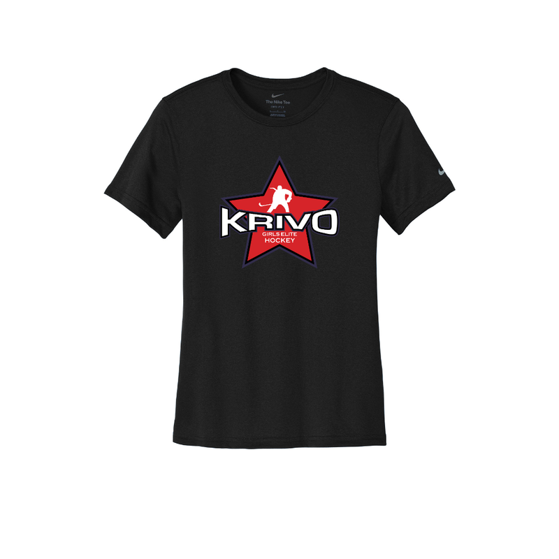 Load image into Gallery viewer, Krivo Hockey Nike Women's Swoosh Sleeve rLegend Tee
