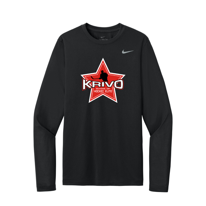 Load image into Gallery viewer, Krivo Hockey Nike Team rLegend Long Sleeve Tee
