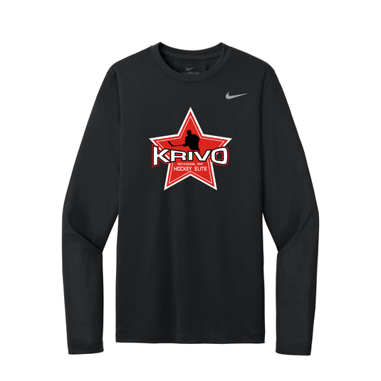Krivo Hockey Nike Team rLegend Long Sleeve Tee