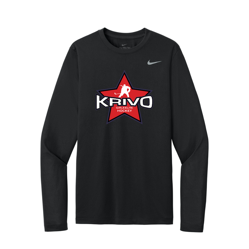 Load image into Gallery viewer, Krivo Hockey Nike Team rLegend Long Sleeve Tee
