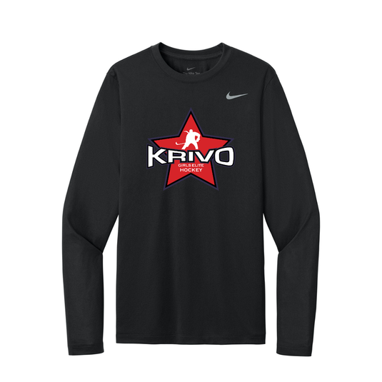 Krivo Hockey Nike Team rLegend Long Sleeve Tee